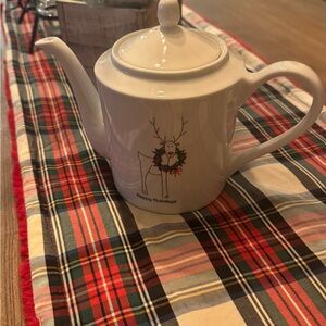 BIA Cordon Blue Happy Holidays Teapot with Reindeer Design